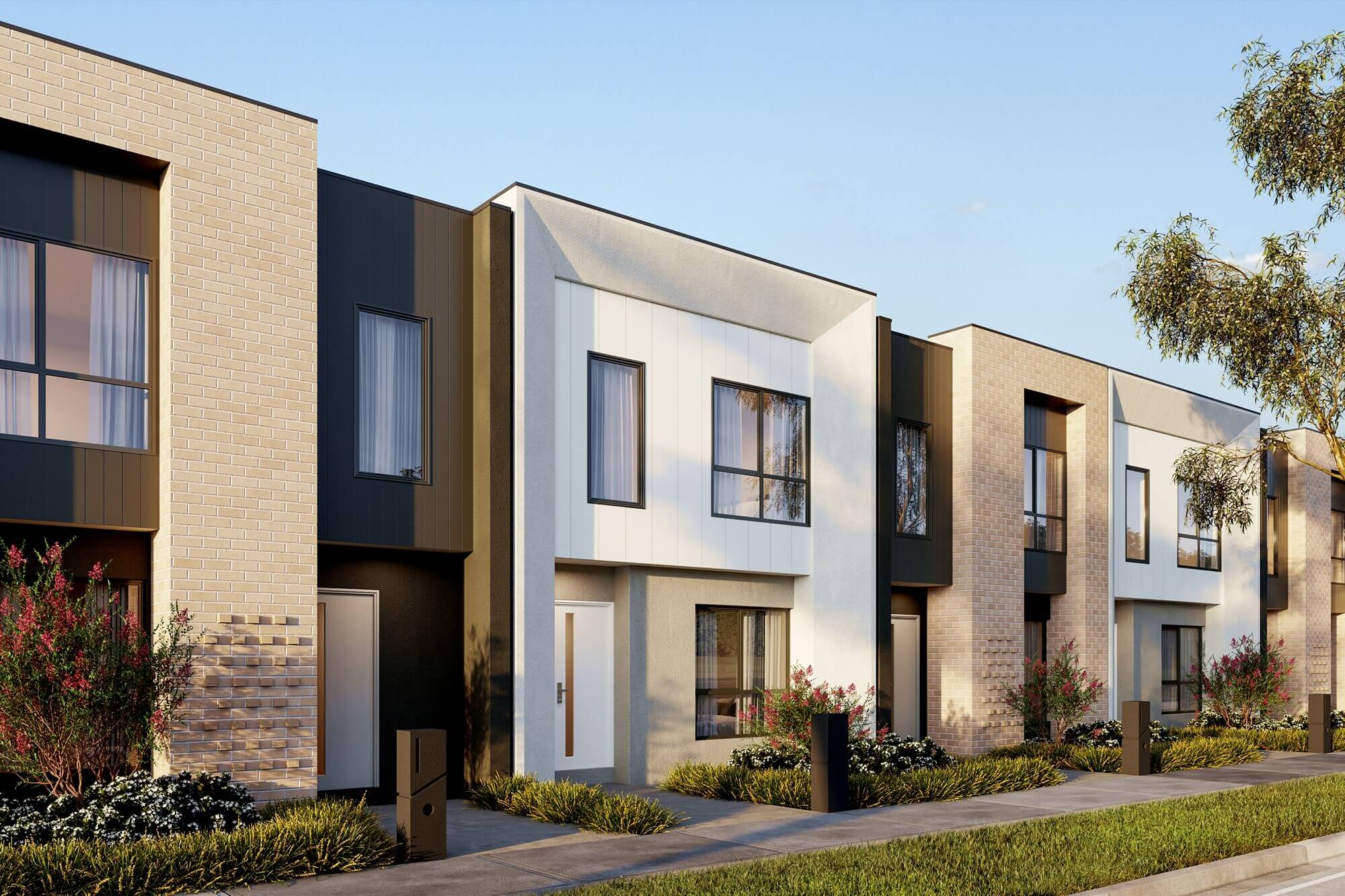 New townhouses coming soon.